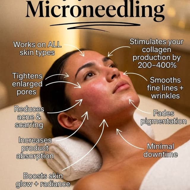 Microneedling: FACE/NECK- 3 pkg. at Monogram Med Spa in Harrisonburg, VA