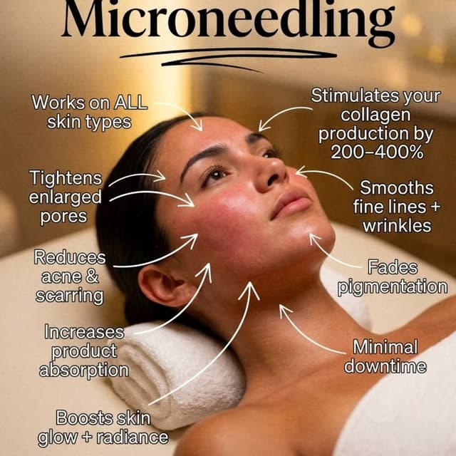 Microneedling: FACE- 6 Session Pkg. at Monogram Med Spa in Harrisonburg, VA